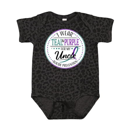 Inktastic Suicide Prevention- I Wear Teal and Purple for My Uncle Gift Baby Boy or Baby Girl Bodysuit
Inktastic Suicide Prevention- I Wear Teal and Purple for My Uncle Gift Baby Boy or Baby Girl Bodysuit