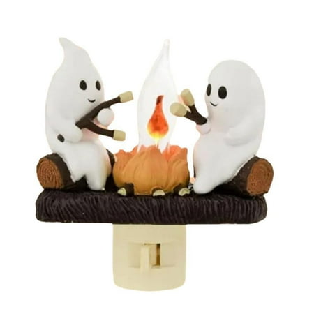 Vlemua Ghost Campfire Flickering Nightlight Kids Halloween Gifts Halloween Props and Decor Halloween Decorations for Garden Halloween Ghost Figurine Fire Marshmallow Night#Light Halloween Gift
Vlemua Ghost Campfire Flickering Nightlight Kids Halloween Gifts Halloween Props and Decor Halloween Decorations for Garden Halloween Ghost Figurine Fire Marshmallow Night#Light Halloween Gift