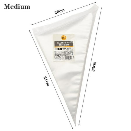 100pcs/set QDRR Disposable Pastry Bag Cake Decoration Kitchen Icing Food Preparation Bag Plumbing Tools for Cupcake Baking
100pcs/set QDRR Disposable Pastry Bag Cake Decoration Kitchen Icing Food Preparation Bag Plumbing Tools for Cupcake Baking