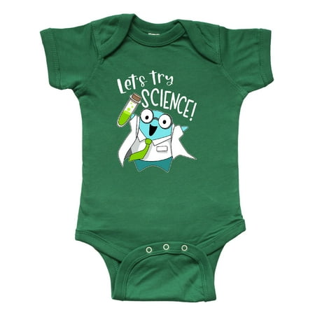 Inktastic Let s Try Science Cute Scientist with Glass Vial Gift Baby Boy or Baby Girl Bodysuit
Inktastic Let s Try Science Cute Scientist with Glass Vial Gift Baby Boy or Baby Girl Bodysuit