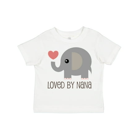 Inktastic Loved by Nana Grandchild Elephant Gift Toddler Boy or Toddler Girl T-Shirt
Inktastic Loved by Nana Grandchild Elephant Gift Toddler Boy or Toddler Girl T-Shirt