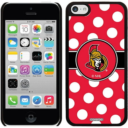 Ottawa Senators Polka Dots Design on iPhone 5c Thinshield Snap-On Case by Coveroo