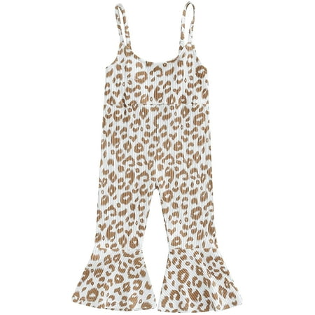 QWZNDZGR 1-5Years Baby Kids Girl Jumpsuit Sleeveless Leopard Pattern Print Spaghetti Straps High Waist Bodysuit
QWZNDZGR 1-5Years Baby Kids Girl Jumpsuit Sleeveless Leopard Pattern Print Spaghetti Straps High Waist Bodysuit