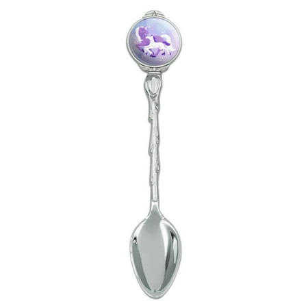 Magical Mom Unicorn and Baby Novelty Collectible Demitasse Tea Coffee Spoon