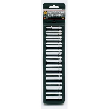 Wilmar Corporation .38in. Drive Deep Socket Set