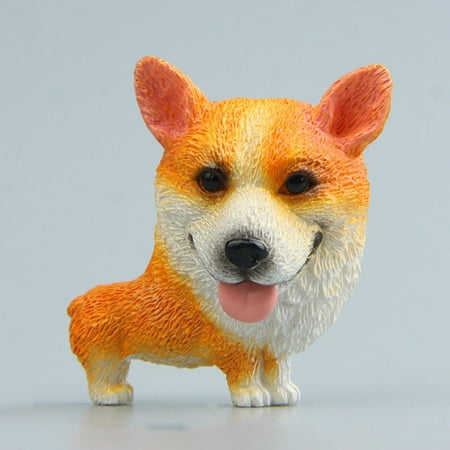 Dog Model Refrigerator Magnet Doll Magnetic Sticker Animal