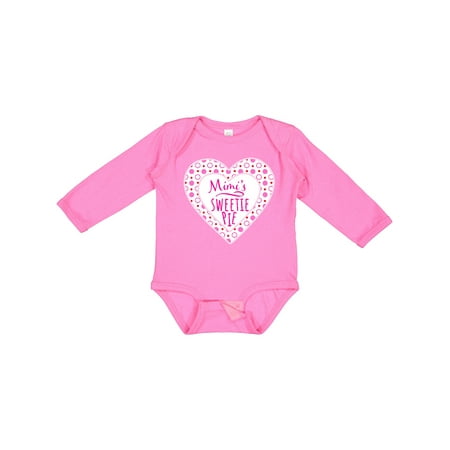 Inktastic Mimi s Sweetie Pie with Pink Hearts Gift Baby Boy or Baby Girl Long Sleeve Bodysuit
Inktastic Mimi s Sweetie Pie with Pink Hearts Gift Baby Boy or Baby Girl Long Sleeve Bodysuit