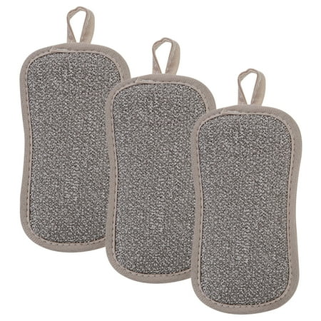 Loopsun Cleaning Supplies Double-sided Strong Non-stick Oil Fiber Dish Towel Brush Dish Cloth Rag Sponge Wash Pot Brush Descaling 3PCS
Loopsun Cleaning Supplies Double-sided Strong Non-stick Oil Fiber Dish Towel Brush Dish Cloth Rag Sponge Wash Pot Brush Descaling 3PCS