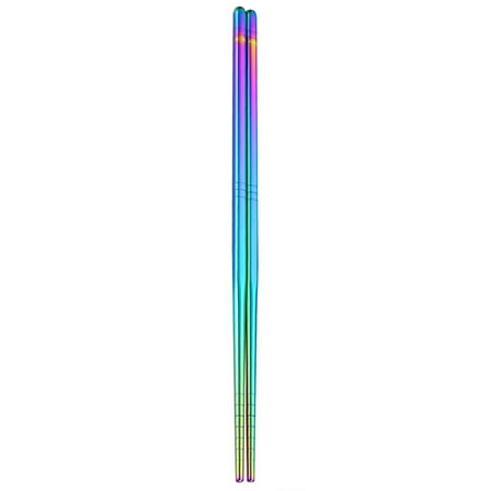 Wioihee Ultra-low clearance 1 Pair Stainless Steel Tableware Colorful Length 23cm Chopsticks Dishware MR
Wioihee Ultra-low clearance 1 Pair Stainless Steel Tableware Colorful Length 23cm Chopsticks Dishware MR