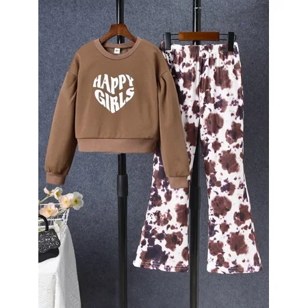 GEDER-F1 Kids Girls Pullover Sweatshirt & Matching Tie Dye Flared Pants Kids Clothes
GEDER-F1 Kids Girls Pullover Sweatshirt & Matching Tie Dye Flared Pants Kids Clothes