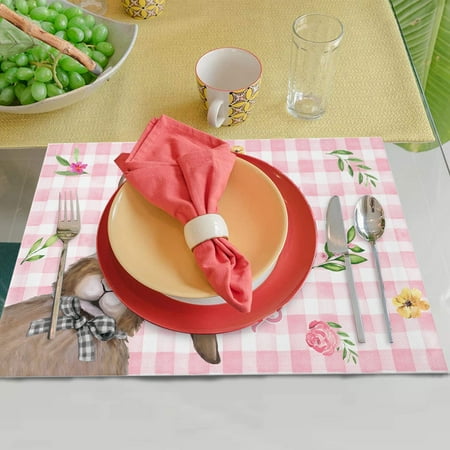 Fall Decorations For Home Easter Cotton And Linen Placemats Light Dining Table Fabric Insulated Table Mats Rabbit Printed Placemats Easter Decorations
Fall Decorations For Home Easter Cotton And Linen Placemats Light Dining Table Fabric Insulated Table Mats Rabbit Printed Placemats Easter Decorations