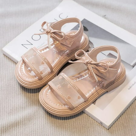 DancePeanut Kids girls Breathable butterfly-Knot Strap Hook & Loop Beach Sandals Children Girls Non-Slip Summer Shoes Size 21-30
DancePeanut Kids girls Breathable butterfly-Knot Strap Hook & Loop Beach Sandals Children Girls Non-Slip Summer Shoes Size 21-30