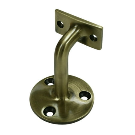 Deltana HRC253U5 Hand Rail Brackets; 3 Projection; Antique Brass Finish