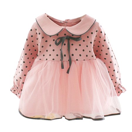 Chaoren Fashion Autumn Baby Girl Dots Patchwork Long Sleeve Breathable Tutu Tulle Dress
Chaoren Fashion Autumn Baby Girl Dots Patchwork Long Sleeve Breathable Tutu Tulle Dress
