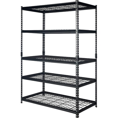 bafwm 60 W x 24 D x 72 H Adjustable Height 5-Shelf Steel Shelving Unit Utility Organizer Rack for Home Office and Warehouse Black
bafwm 60 W x 24 D x 72 H Adjustable Height 5-Shelf Steel Shelving Unit Utility Organizer Rack for Home Office and Warehouse Black