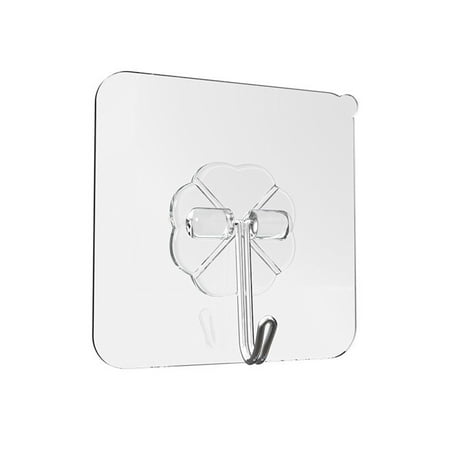 MABOTO Kitchen bathroom hooks without nails paste door hooks strong hooks glue strong load-bearing walls nail-free Single bare galvanized hook
MABOTO Kitchen bathroom hooks without nails paste door hooks strong hooks glue strong load-bearing walls nail-free Single bare galvanized hook