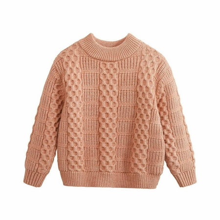 Posijego Toddler Sweaters Baby Girls Cable Knit Long Sleeve Pullover Sweater Warm Winter Tops Kids Clothes
Posijego Toddler Sweaters Baby Girls Cable Knit Long Sleeve Pullover Sweater Warm Winter Tops Kids Clothes
