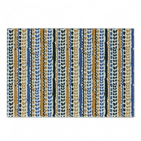 Tribal Cutting Board Watercolor Chevron Zigzags Brush Strokes Herringbone Lines Decorative Tempered Glass Cutting and Serving Board Small Size Navy Blue Orange Black by Ambesonne
Tribal Cutting Board Watercolor Chevron Zigzags Brush Strokes Herringbone Lines Decorative Tempered Glass Cutting and Serving Board Small Size Navy Blue Orange Black by Ambesonne
