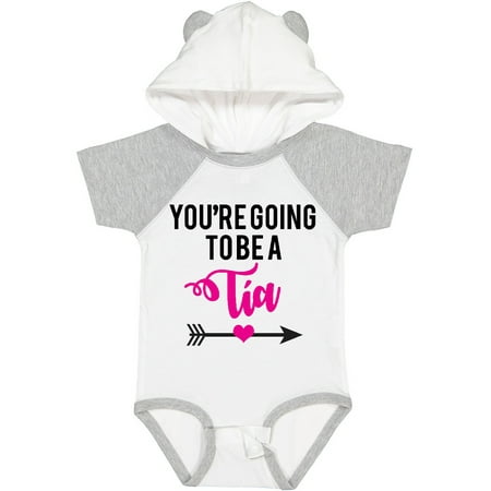 Inktastic You re Going to Be a Tia Gift Baby Boy or Baby Girl Bodysuit