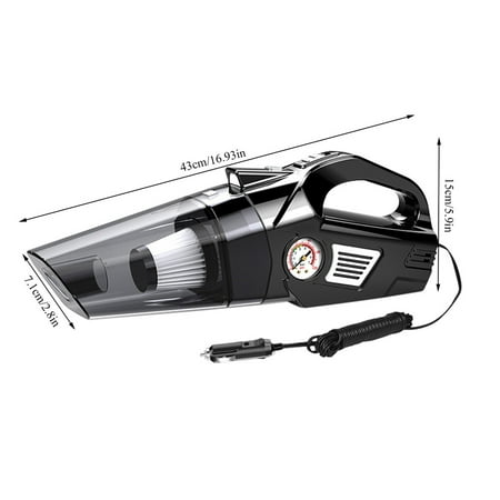 Ruziyoog Mini Vacuum Cleaner Small Handheld Vacuum Cordless USB Rechargeable Portable Handheld Car Vacuum Cleaner Wireless Vacuum Cleaner Wet And Dry Handheld Vacuum Cleaner Tire Pump Black
Ruziyoog Mini Vacuum Cleaner Small Handheld Vacuum Cordless USB Rechargeable Portable Handheld Car Vacuum Cleaner Wireless Vacuum Cleaner Wet And Dry Handheld Vacuum Cleaner Tire Pump Black