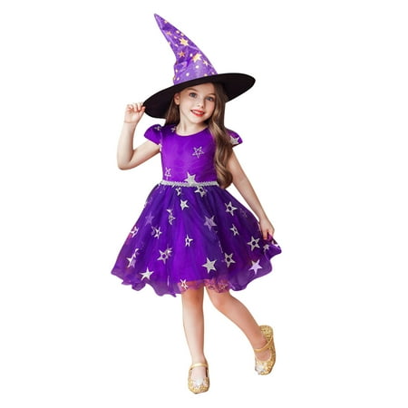 CLZOUD Casual Dresses for Girls Purple Cotton Blend Kids Child Girls Pageant Gown Dance Party Princess Dress+Hat 100
CLZOUD Casual Dresses for Girls Purple Cotton Blend Kids Child Girls Pageant Gown Dance Party Princess Dress+Hat 100