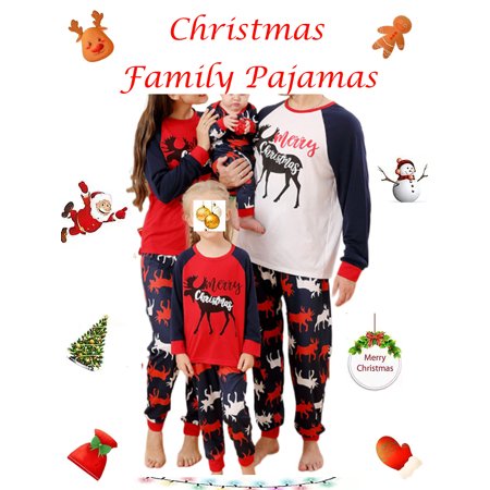 Family Christmas Pajamas Matching Sets Elk Print Pullover Tops Casual Pants for Adults Kids Holiday Xmas Jammies Sleepwear
Family Christmas Pajamas Matching Sets Elk Print Pullover Tops Casual Pants for Adults Kids Holiday Xmas Jammies Sleepwear