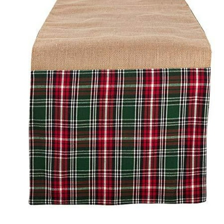 Fennco Styles Plaid Design Jute Decorative Table Runner 16 x 72 Inch - Natural Table Cover for Home Decor Dining Room Banquets and Holiday Events
Fennco Styles Plaid Design Jute Decorative Table Runner 16 x 72 Inch - Natural Table Cover for Home Decor Dining Room Banquets and Holiday Events