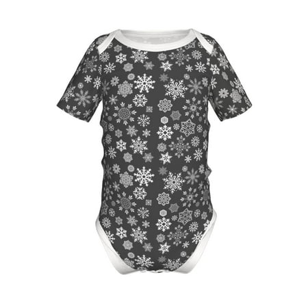 Coaee simple white Snowflake for Soft Baby Short-Sleeve Bodysuit Baby Climbing Clothes Baby Girls Boys Bodysuit Romper-9M
Coaee simple white Snowflake for Soft Baby Short-Sleeve Bodysuit Baby Climbing Clothes Baby Girls Boys Bodysuit Romper-9M