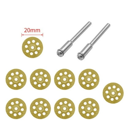 BCLONG 12pcs Cutting Discs Kit Diamond Saw Blades Cut Off Discs Rotary Tool 20-30mm
BCLONG 12pcs Cutting Discs Kit Diamond Saw Blades Cut Off Discs Rotary Tool 20-30mm