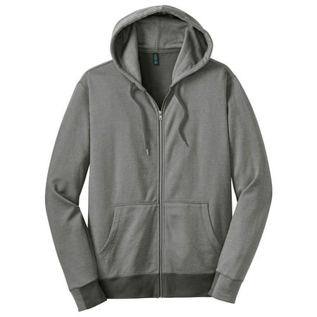 District Made Men's Comfortable Full-Zip Hoodie