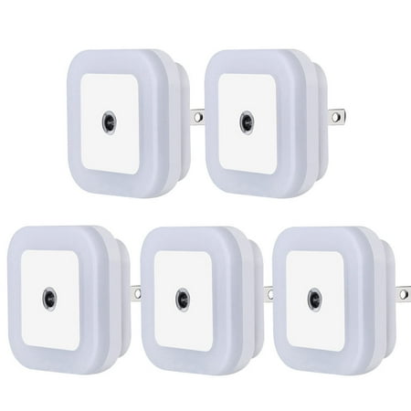 5 Pack Plug-in LED Night Light Lamp Dusk to Dawn Sensor Hallway Kitchen Bathroom Night Light Lamp with Smart Auto ON/OFF Sensor
5 Pack Plug-in LED Night Light Lamp Dusk to Dawn Sensor Hallway Kitchen Bathroom Night Light Lamp with Smart Auto ON/OFF Sensor