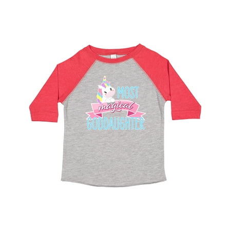 Inktastic Most Magical Goddaughter- Cute Unicorn Gift Toddler Toddler Girl T-Shirt
Inktastic Most Magical Goddaughter- Cute Unicorn Gift Toddler Toddler Girl T-Shirt