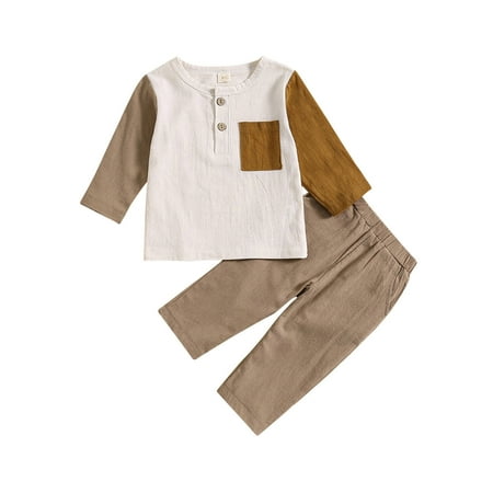 Toddler Boys Girls Long Sleeve Patchwork T Shirt Pullover Tops Pants Outfits Gab Boys 4 Month Old Baby Girl Clothes Boy Outfits 5t Suit Pants for Kids Sweater Boy Jacket Baby Boy 6 Month Old Girl
Toddler Boys Girls Long Sleeve Patchwork T Shirt Pullover Tops Pants Outfits Gab Boys 4 Month Old Baby Girl Clothes Boy Outfits 5t Suit Pants for Kids Sweater Boy Jacket Baby Boy 6 Month Old Girl