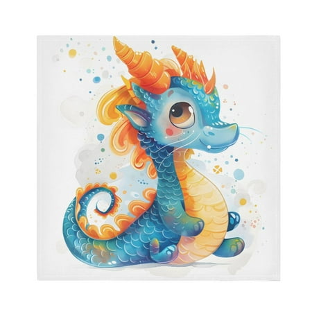 JSTEL Baby Dragon Cartoon Cloth Napkins Set of 6 20x20 Inch Washable and Reusable Napkin for Decoupage Dinner Party Everyday Use
JSTEL Baby Dragon Cartoon Cloth Napkins Set of 6 20x20 Inch Washable and Reusable Napkin for Decoupage Dinner Party Everyday Use