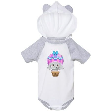 Inktastic Cute Baby Elephant in a Pink Hot Air Balloon Gift Baby Boy or Baby Girl Bodysuit
Inktastic Cute Baby Elephant in a Pink Hot Air Balloon Gift Baby Boy or Baby Girl Bodysuit