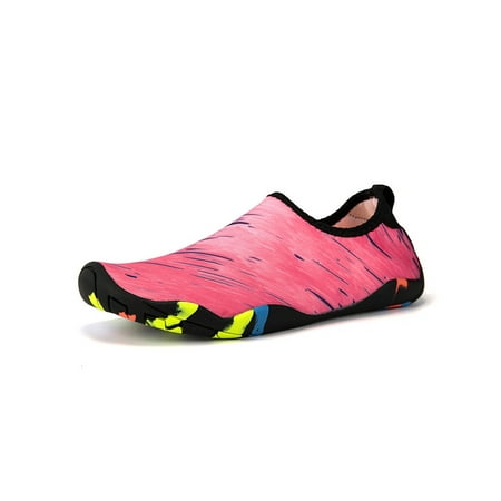 Rockomi Womens Mens Aqua Socks Quick Dry Beach Shoe Swim Water Shoes Unisex Casual Lightweight Flats Comfort Surfing Meteor Pink 7
Rockomi Womens Mens Aqua Socks Quick Dry Beach Shoe Swim Water Shoes Unisex Casual Lightweight Flats Comfort Surfing Meteor Pink 7