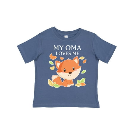 Inktastic My Oma Loves Me- Little Fox Gift Toddler Boy or Toddler Girl T-Shirt
Inktastic My Oma Loves Me- Little Fox Gift Toddler Boy or Toddler Girl T-Shirt
