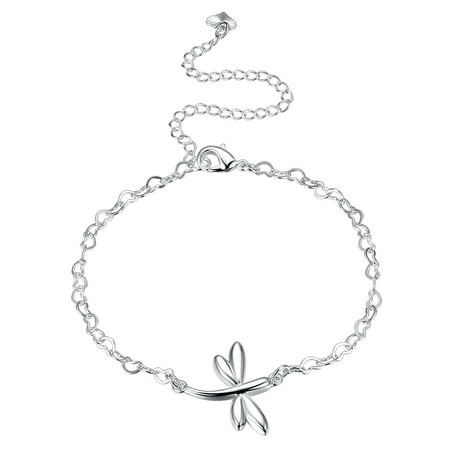NICEXMAS Silver Ankle Bracelets Fashionable Adjustable Anklet with Butteryfly Pattern Ankle Chain Foot Chain Jewelry for Women
NICEXMAS Silver Ankle Bracelets Fashionable Adjustable Anklet with Butteryfly Pattern Ankle Chain Foot Chain Jewelry for Women