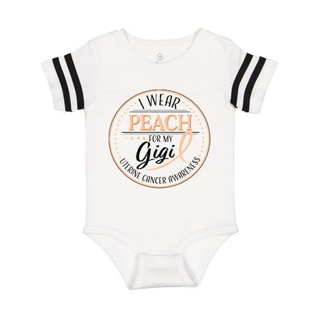 Inktastic I Wear Peach for my Gigi - Uterine Cancer Awareness Gift Baby Boy or Baby Girl Bodysuit
Inktastic I Wear Peach for my Gigi - Uterine Cancer Awareness Gift Baby Boy or Baby Girl Bodysuit