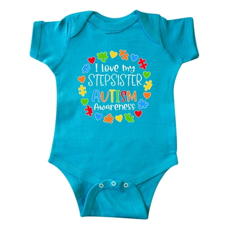 Inktastic I Love my Stepsister Autism Awareness Gift Baby Boy or Baby Girl Bodysuit
Inktastic I Love my Stepsister Autism Awareness Gift Baby Boy or Baby Girl Bodysuit