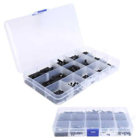 Fugacal 320pcs M2 Nylon Male To Female Hex Spacers Screw Nut Stand‑Off Assortment Kit M2 Nylon Spacers Set Nylon Screw Nut
Fugacal 320pcs M2 Nylon Male To Female Hex Spacers Screw Nut Stand‑Off Assortment Kit M2 Nylon Spacers Set Nylon Screw Nut