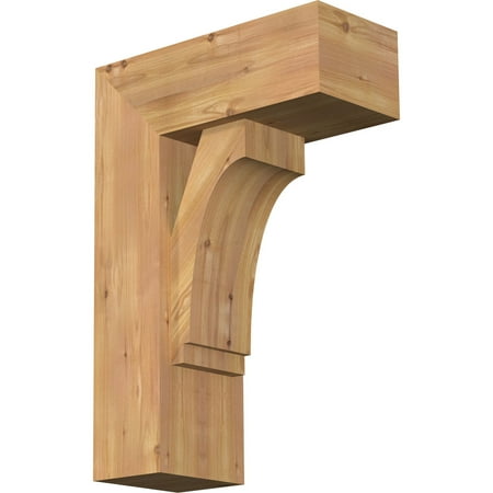 7 1/2 W x 18 D x 26 H Imperial Block Smooth Bracket w/ Offset Brace Western Red Cedar
7 1/2 W x 18 D x 26 H Imperial Block Smooth Bracket w/ Offset Brace Western Red Cedar