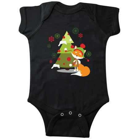 Inktastic Winter Fox with Christmas Tree Gift Baby Boy or Baby Girl Bodysuit 
Inktastic Winter Fox with Christmas Tree Gift Baby Boy or Baby Girl Bodysuit