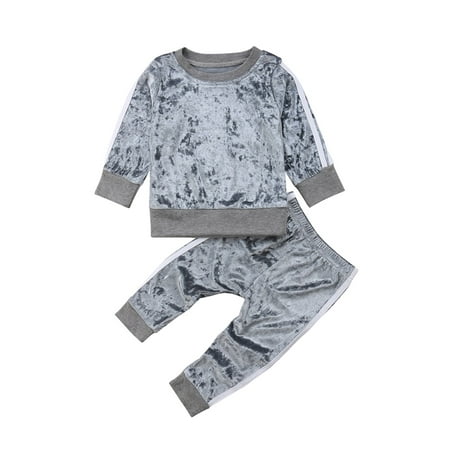 Yinyinxull Toddler Kids Baby Girls Infant Clothes T-shirt Top Pants Outfits Sets Tracksuit Gray 2-3 Years
Yinyinxull Toddler Kids Baby Girls Infant Clothes T-shirt Top Pants Outfits Sets Tracksuit Gray 2-3 Years