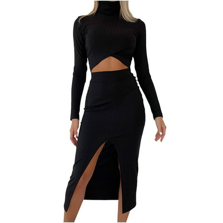 BELLZELY Long Sleeve T-shirts for Women Clearance Women Sexy Long Sleeve Casual Solids Sets Blouse Nightdress Party Skirt+Top
BELLZELY Long Sleeve T-shirts for Women Clearance Women Sexy Long Sleeve Casual Solids Sets Blouse Nightdress Party Skirt+Top
