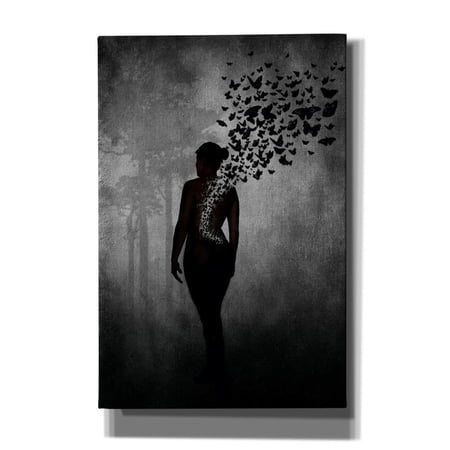Cortesi Home "The Butterfly Transformation" by Nicklas Gustafsson, Giclee Canvas Wall Art, 12"x18"