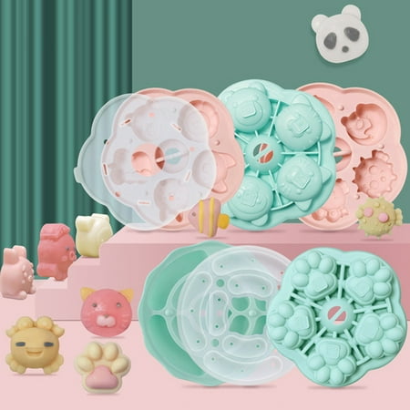 buateil 1 Set Baby Food Supplement Mold with Lid Easy Demoulding Baby Silicone Food Mold for Kindergarten
buateil 1 Set Baby Food Supplement Mold with Lid Easy Demoulding Baby Silicone Food Mold for Kindergarten