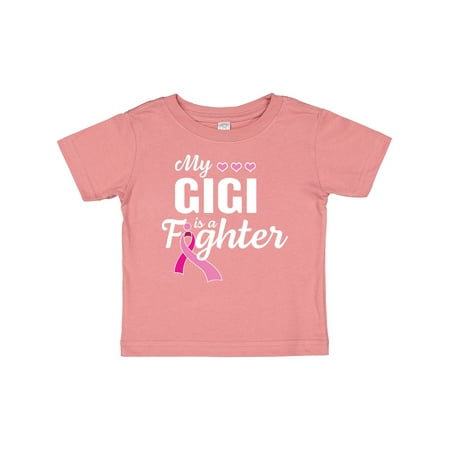 Inktastic Breast Cancer Awareness My Gigi is a Fighter Gift Baby Boy or Baby Girl T-Shirt
Inktastic Breast Cancer Awareness My Gigi is a Fighter Gift Baby Boy or Baby Girl T-Shirt