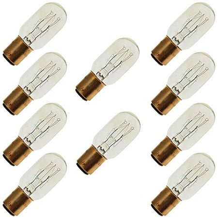 Industrial Performance 15T7DC 130V 15 Watt T7 Bayonet (BA15D) Base Tubular Light Bulb (10 Bulbs)
Industrial Performance 15T7DC 130V 15 Watt T7 Bayonet (BA15D) Base Tubular Light Bulb (10 Bulbs)