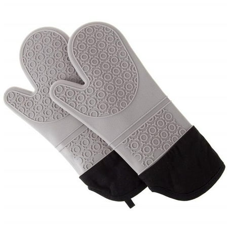 Silicone Oven Mitts - Grey 
Silicone Oven Mitts - Grey
